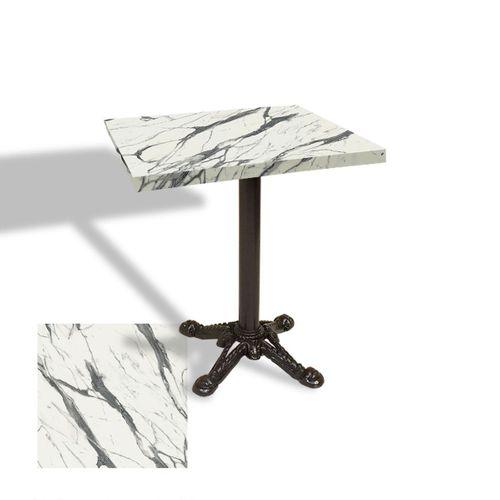 Dockers Çipa Laminat Kare Masa 80x80 ESB - Afyon Marble