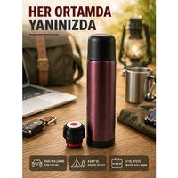 Vakumlu Termos 304 Paslanmaz Çelik Seyahat Termosu