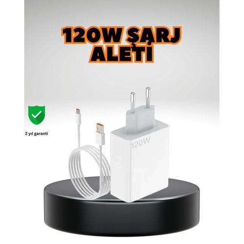 120 Watt Ultra Hızlı Şarj Seti Realme 7 8 9 Pro Uyumlu