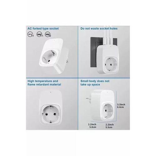 Tekli Yüksek Voltaj Korumalı Duvar Prizi 2x Type-c 1x Usb Çıkışlı Priz Grup Priz Çoğaltıcı Siyah