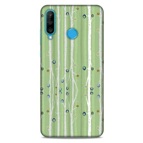 Nazarium (27) Desenli Silikon Kapak Huawei P30 Lite Kılıf