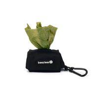 Beeztees Köpek Dışkı Toplama Poşeti Taşıma Çantası, Siyah, 7,5x3,5x4cm