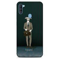 Samsung Galaxy A11 Kılıf FunnyMaX (36) Glitter Kılıf Koyu Yeşil