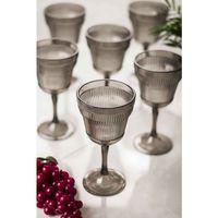 Akrilik Füme Tekli Kadeh & Su Meşrubat Kahve Yanı Bardağı 300 ml ( Cam Değildir )