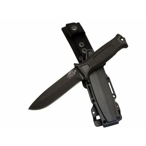 Tiger Tactical Htm 1041 A Siyah Outdoor / Survival Bıçak 27cm - Kauçuk Sap, Kılıflı, Kutulu