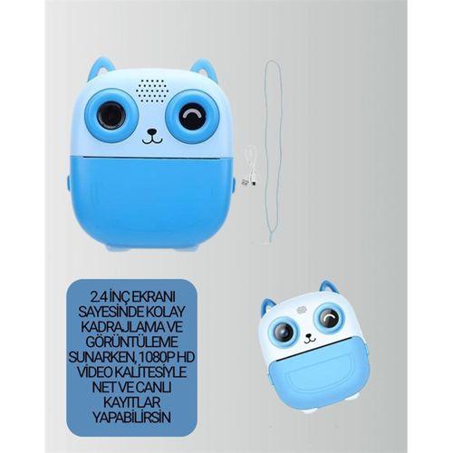 Dijital Termal Yazıcılı Mini Kamera – Hd Video & Anında Fotoğraf Çıktısı