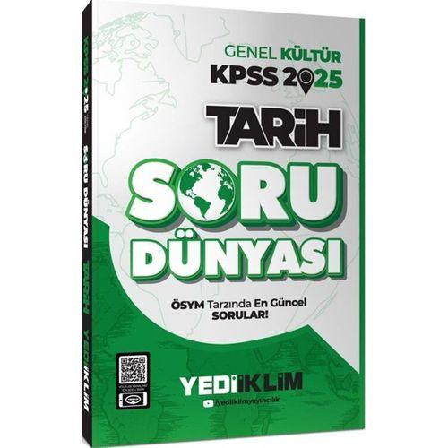 2025 KPSS Genel Kültür Tarih Soru Dünyası Yediiklim Yayınları