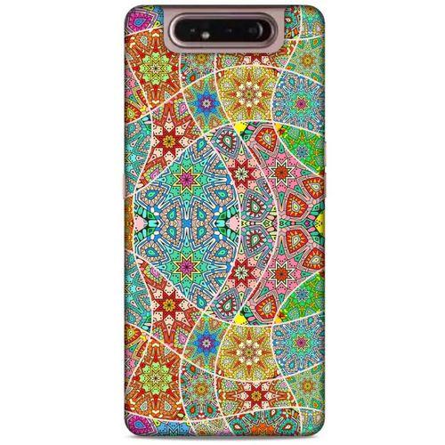Ethnic Culture (55) Samsung Galaxy A80 Kılıf Silikon Kapak Desenli