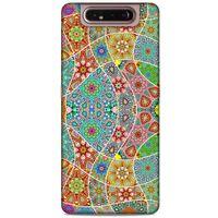 Ethnic Culture (55) Samsung Galaxy A80 Kılıf Silikon Kapak Desenli