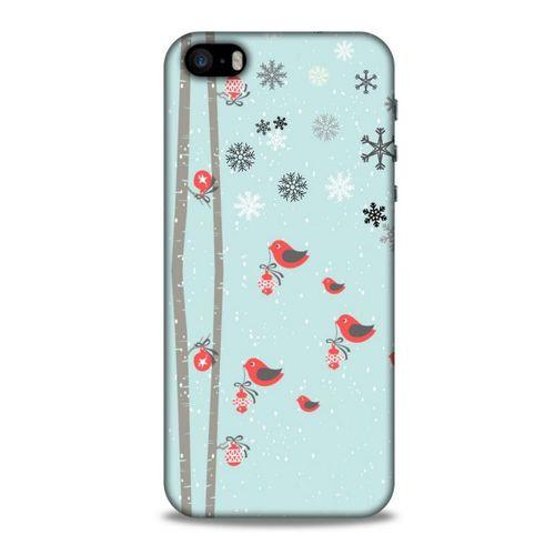 Yılbaşı Süsleri 49 Apple iPhone SE Kılıf Silikon Kapak