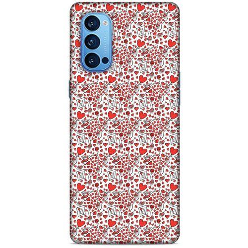 Oppo Reno 4 Pro Kılıf Hediyelik Seri Sevgililer Günü (34) 14 Şubat Slim Armor Kılıf