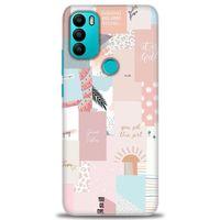 General Mobile GM 21 Plus Kılıf HD Baskılı Kılıf - Girl + Tam Ekran Koruyucu
