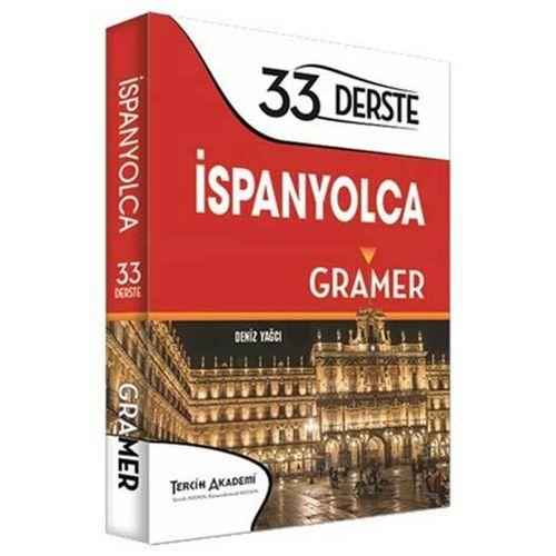 33 Derste İspanyolca Gramer Tercih Akademi Yayınları