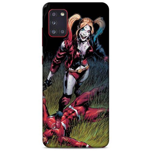 Samsung Galaxy A31 Uyumlu Kılıf Harley Quinn (40) Fit Silikon Kılıf Leylak