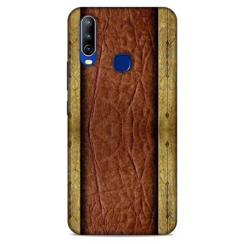 General Mobile GM 10 Kılıf Patchwork (24) Darbe Emici Kılıf Kahve Sarı