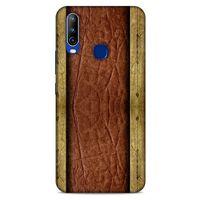 General Mobile GM 10 Kılıf Patchwork (24) Darbe Emici Kılıf Kahve Sarı