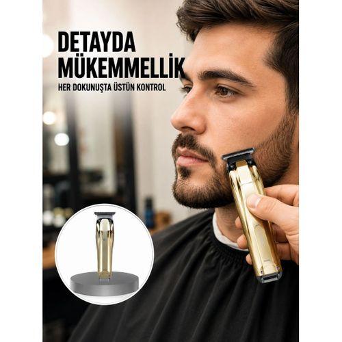 Usb Saç Sakal Kesme Makinesi Hassas Detay Kesim İçin Yeni Nesil