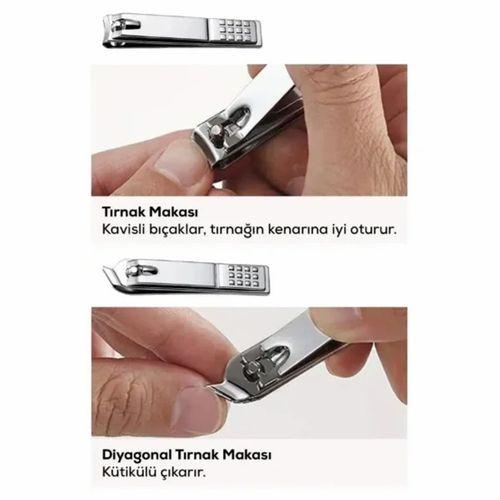 2'li Profesyonel Tırnak Makası Seti