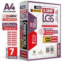 2026 8 Sınıf LGS Şubat Ayı MEB Örnek Soru Tıpkı Basım 7li Sarmal Deneme Paketi Dijital Çözümlü