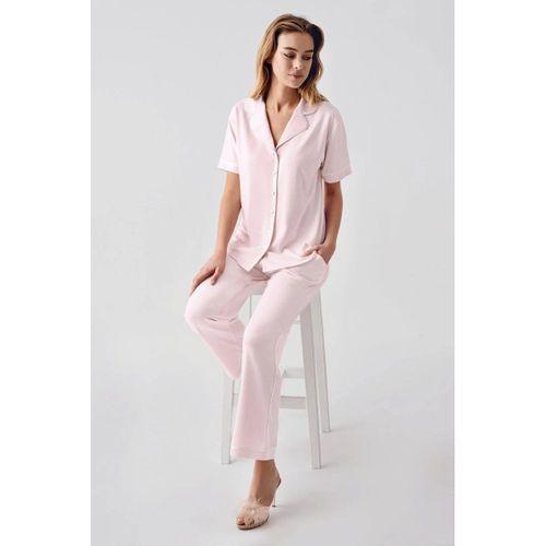 Freshness 324 Kadın 4'lü Sabahlıklı Şorlu Pijama Takımı