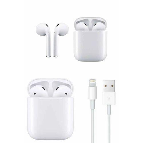 2025 Model Çağrı Cevaplayabilen Bluetooth Kulaklık Beyaz Dokunmatik Kontrol