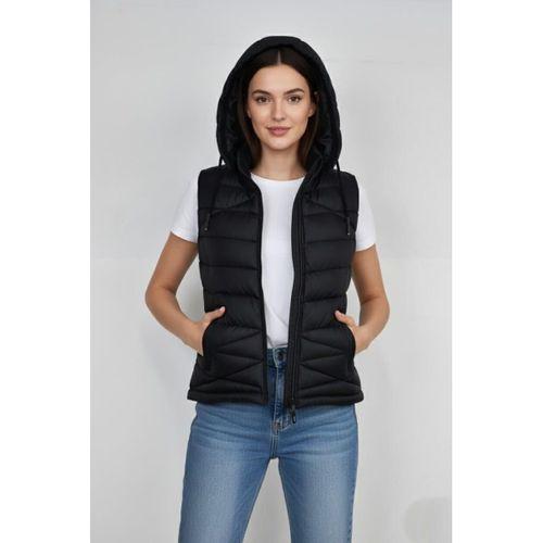 Kadın Kapüşonlu Spor Yelek 5002 BGL-ST04912