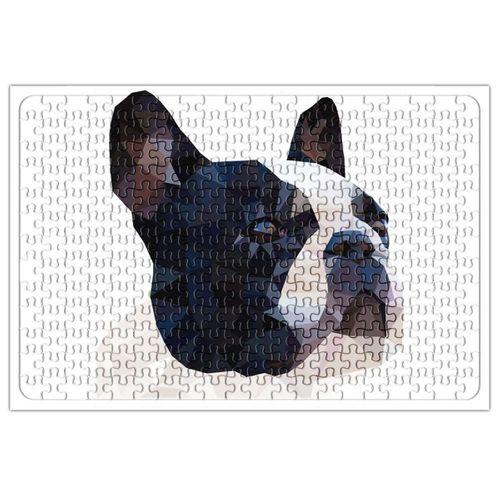 Diamond Bulldog köpek Pug Puzzle 240 Parça Yapboz
