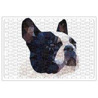 Diamond Bulldog köpek Pug Puzzle 240 Parça Yapboz