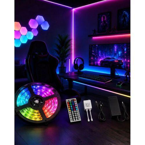 5 Metre Rgb Led Şerit Kumandalı 5050 Renk Değiştiren Led Strip