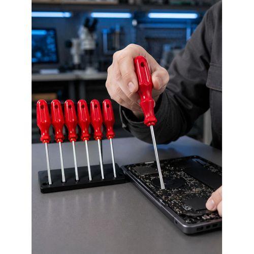 7 Parça Tornavida Seti Manyetik Uç Ergonomik Sap