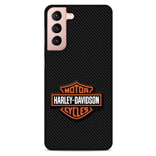 Samsung Galaxy S21 Uyumlu Kılıf Motorsiklet (4) Koruma Kılıfı Harley Davidson