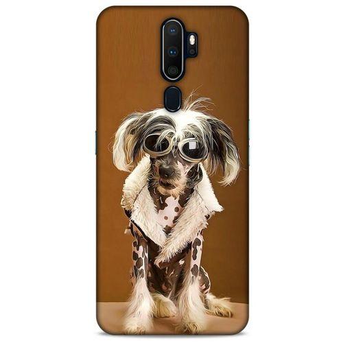 Oppo A5 2020 Kılıf Köpek Kıyafetleri (12) Koruyucu Silikon Chinese Crested