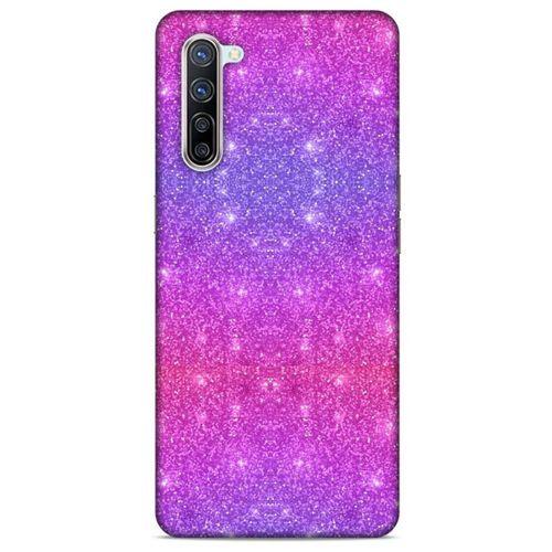 Oppo Reno 3 Pro 5g Uyumlu Kılıf Mor Delisi (28) Arka Kapak Parıltılı