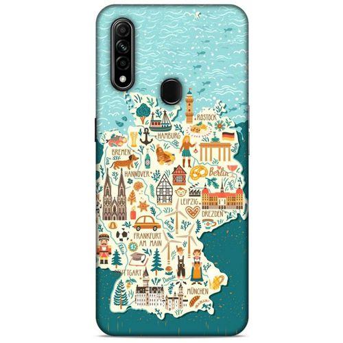 Oppo A31 Kılıf Almanya (2) Kabı Harita