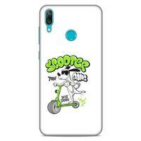 Animax Scooter Doggy Huawei Y7 Prime 2019 Kılıf Desenli Silikon