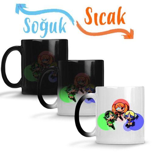 Powerpuff Girls 03 Sihirli Kupa Bardak Porselen