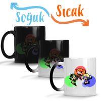 Powerpuff Girls 03 Sihirli Kupa Bardak Porselen