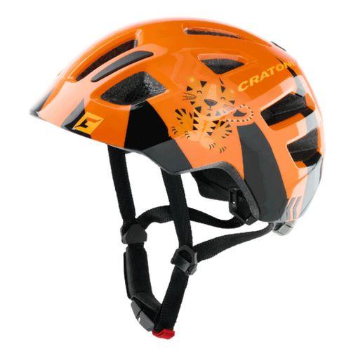 Kask Çocuk Maxster Tiger Orange Glossy Cratoni S-M 51-56 cm