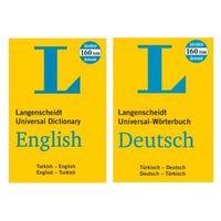 Altın Kitaplar Langenscheidt İngilizce Türkçe ve Almanca Türkçe Sözlük Cep Sözlüğü 2 li