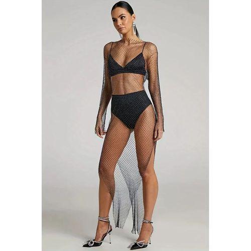 Uzun Kollu Uzun Elbise.