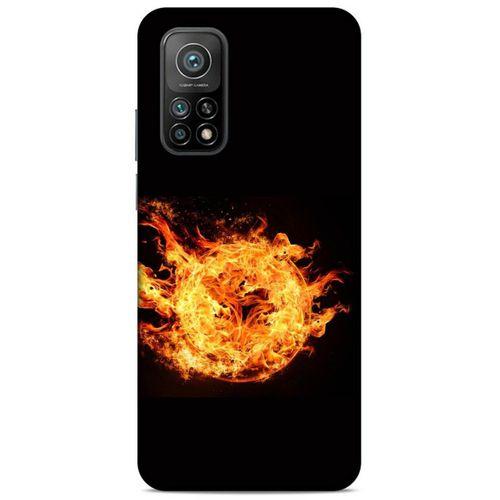 Lopard Xiaomi Mi 10T Pro 5G Uyumlu Kılıf FireX (31) TPU Kılıf Fireball