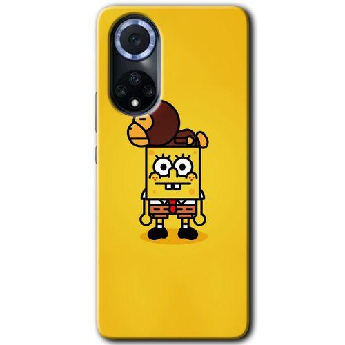 Huawei Nova 9 Kılıf HD Desen Baskılı Arka Kapak - Sünger Bob