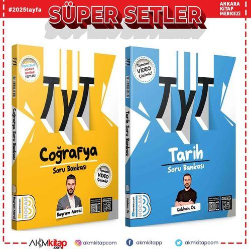 Benim Hocam TYT Coğrafya ve Tarih Soru Bankası Seti 2 Kitap