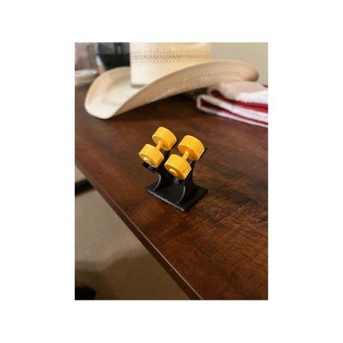 Altın S Gym Altın Dumbbell ve Dumbbell Tutucu (Bu ürün Sadece Plastik parçadır - Almadan Önce Soru Sorabilirsiniz)