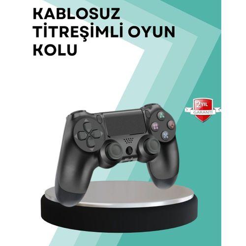 Kablosuz Ps4 Oyun Kolu – Çift Titreşimli Motor, Uzun Pil Ömrü Ve Hassas Kontrol