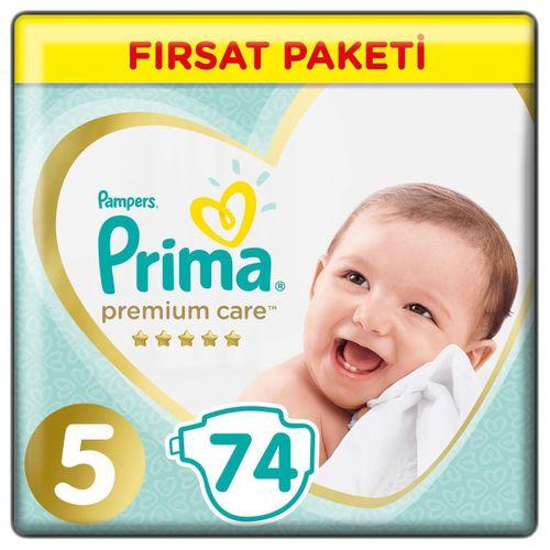 Prima Premium Care Bebek Bezi Fırsat Paketi 5 Beden 74 Adet