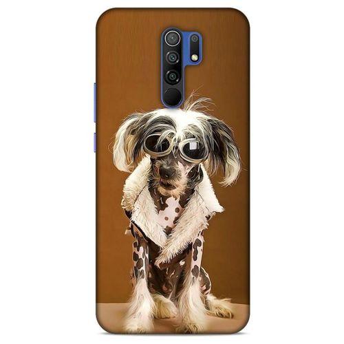 Xiaomi Redmi 9 Kılıf Köpek Kıyafetleri (12) Koruyucu Silikon Chinese Crested