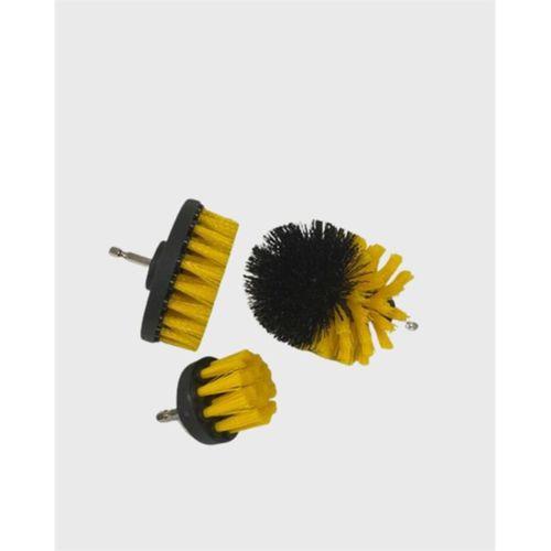 Derinlemesine Temizlik İçin Dayanıklı Kıllı Matkap Fırçası Başlığı