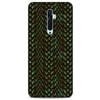 Oppo Reno 2z Kılıf Dragons (3) Kapak Ejderha Cilt Yeşil