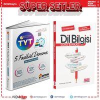 Aydın TYT Fasikül 5 Deneme ve AKM Dil Bilgisi Soru Bankası Seti 2 Kitap